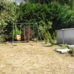 Kinder Speeltoestellen Tuin Overzichtelijk Veilig Afgesloten Vakantie Huis Zuid Frankrijk Rivier De Lot Nouveau Pays
